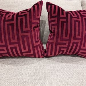 Robert Allen Soft home luxury velvet pillows